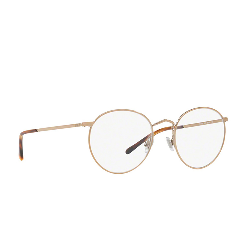 Polo Ralph Lauren PH1179 Eyeglasses 9334 shiny dark rose gold - 2/3