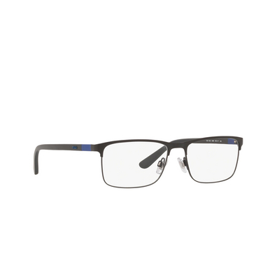 Polo Ralph Lauren PH1190 Eyeglasses 9038 matte black - three-quarters view