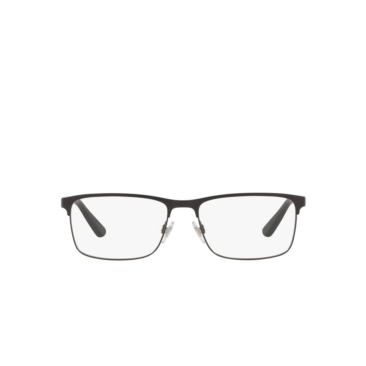Polo Ralph Lauren® Rectangle Eyeglasses: PH1190 color Matte Black 9038 - front view.