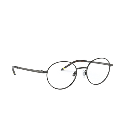 Polo Ralph Lauren PH1193 Eyeglasses 9157 shiny dark gunmetal - three-quarters view