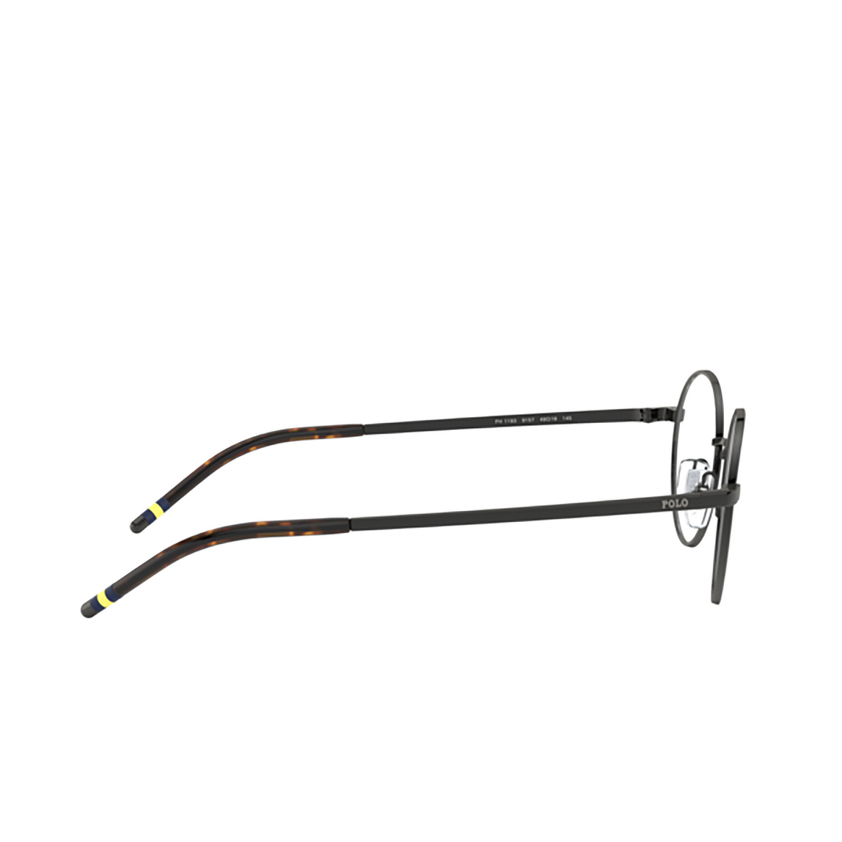Occhiali da vista Polo Ralph Lauren PH1193 9157 SHINY DARK GUNMETAL - anteprima prodotto 3/3