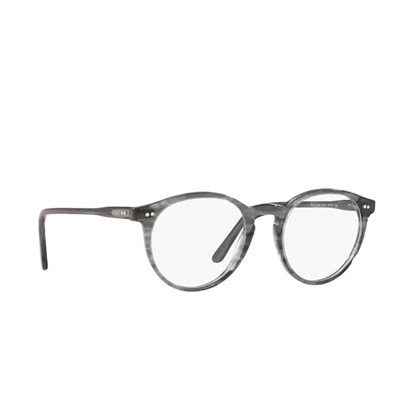 Polo Ralph Lauren PH2083 Eyeglasses 5821 shiny striped grey - 2/3