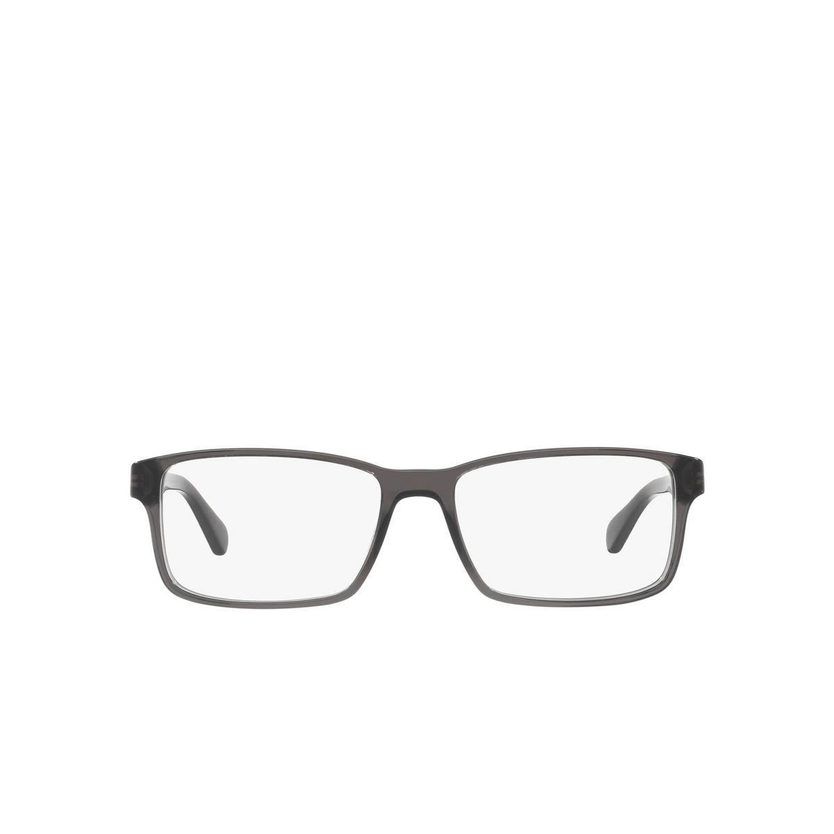Polo Ralph Lauren® Rectangle Eyeglasses: PH2123 color Shiny Transparent Grey 5536 - front view.