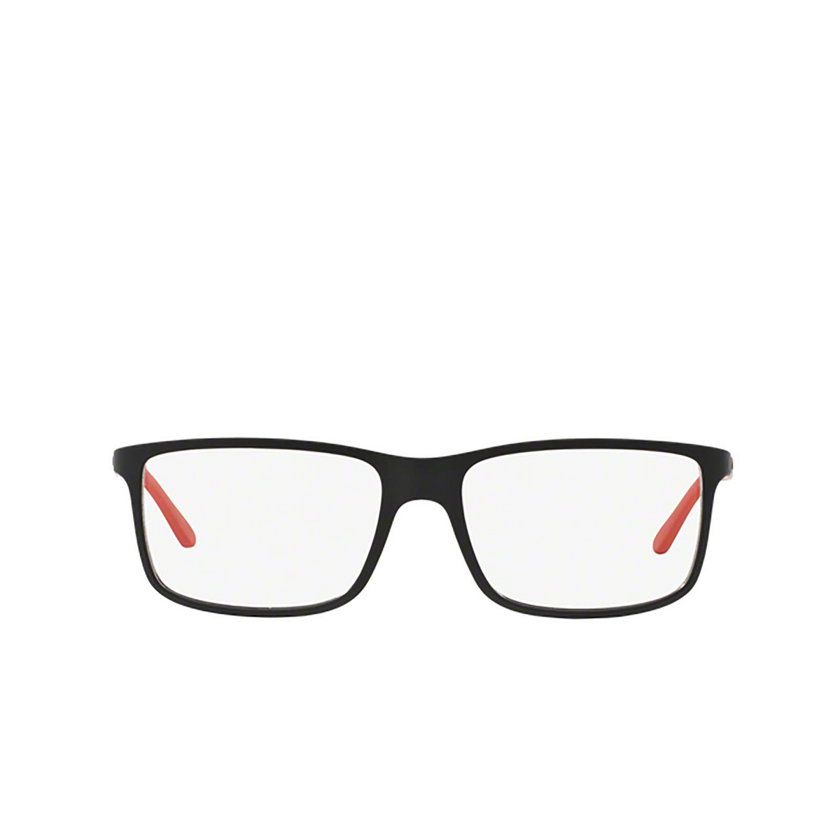 Polo Ralph Lauren® Rectangle Eyeglasses: PH2126 color Matte Black 5504 - front view.