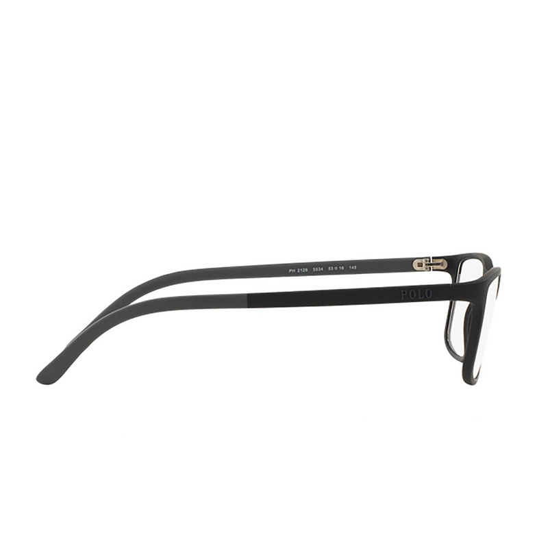 Polo Ralph Lauren PH2126 Eyeglasses 5534 matte black - 3/3