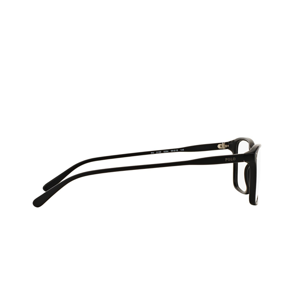 Polo Ralph Lauren® Rectangle Eyeglasses: PH2155 color Matte Black 5284 - 3/3.