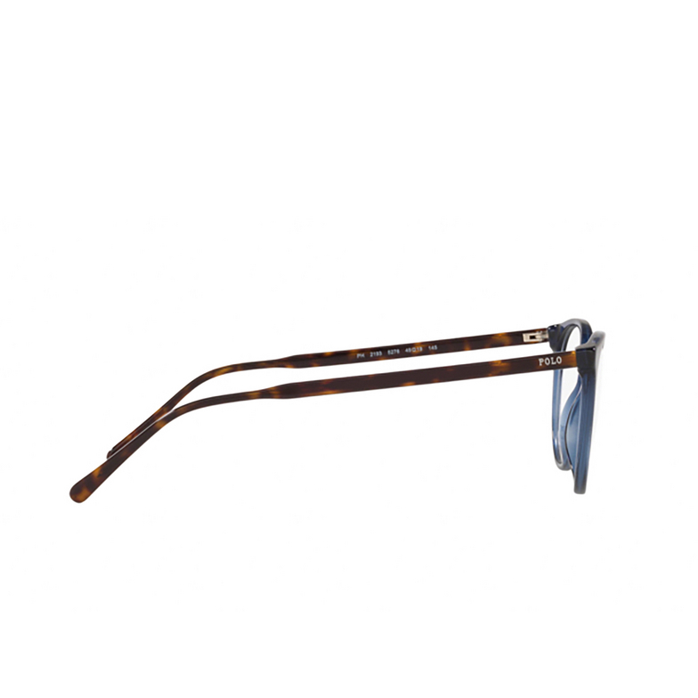 Lunettes de vue Polo Ralph Lauren PH2193 5276 shiny transparent blue - 3/3