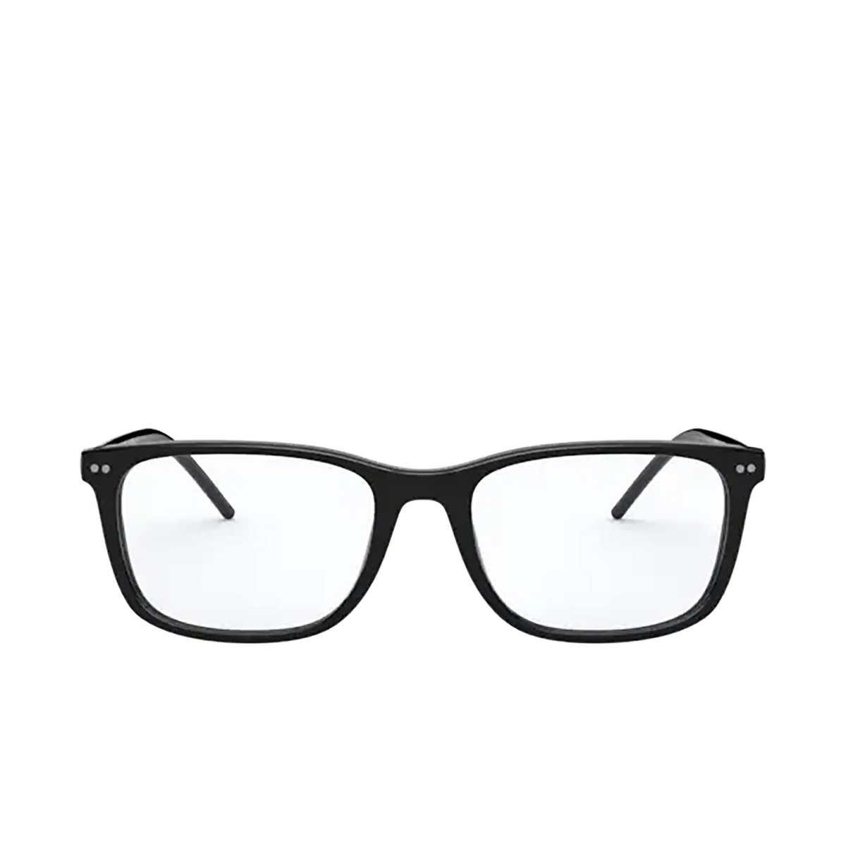 Polo Ralph Lauren® Square Eyeglasses: PH2224 color Shiny Black 5001 - front view.