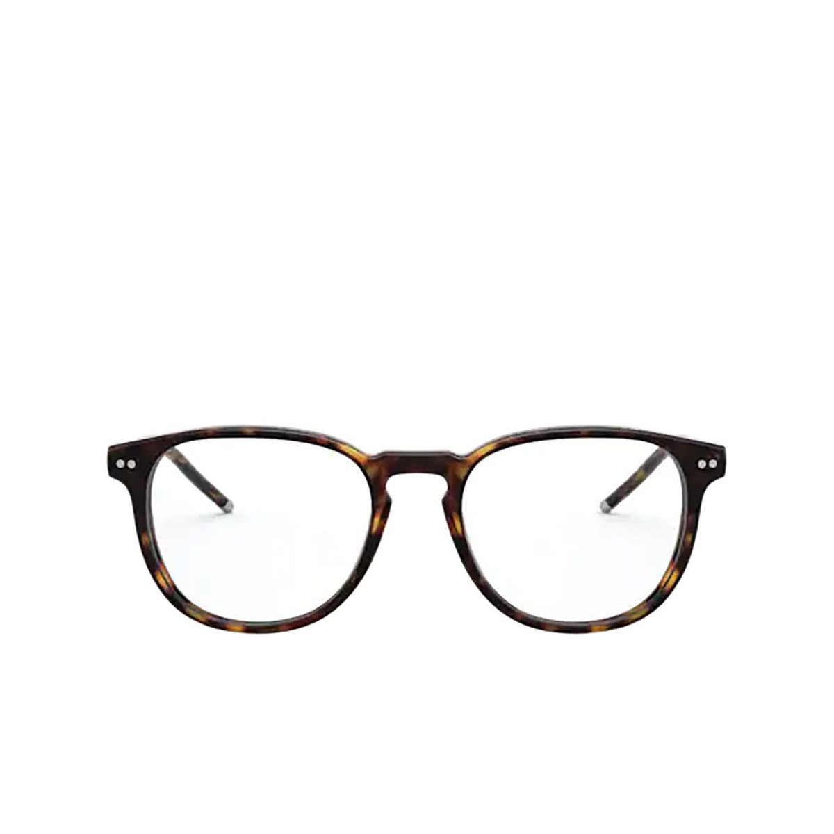 Polo Ralph Lauren® Square Eyeglasses: PH2224 color Shiny Dark Havana 5003 - front view.