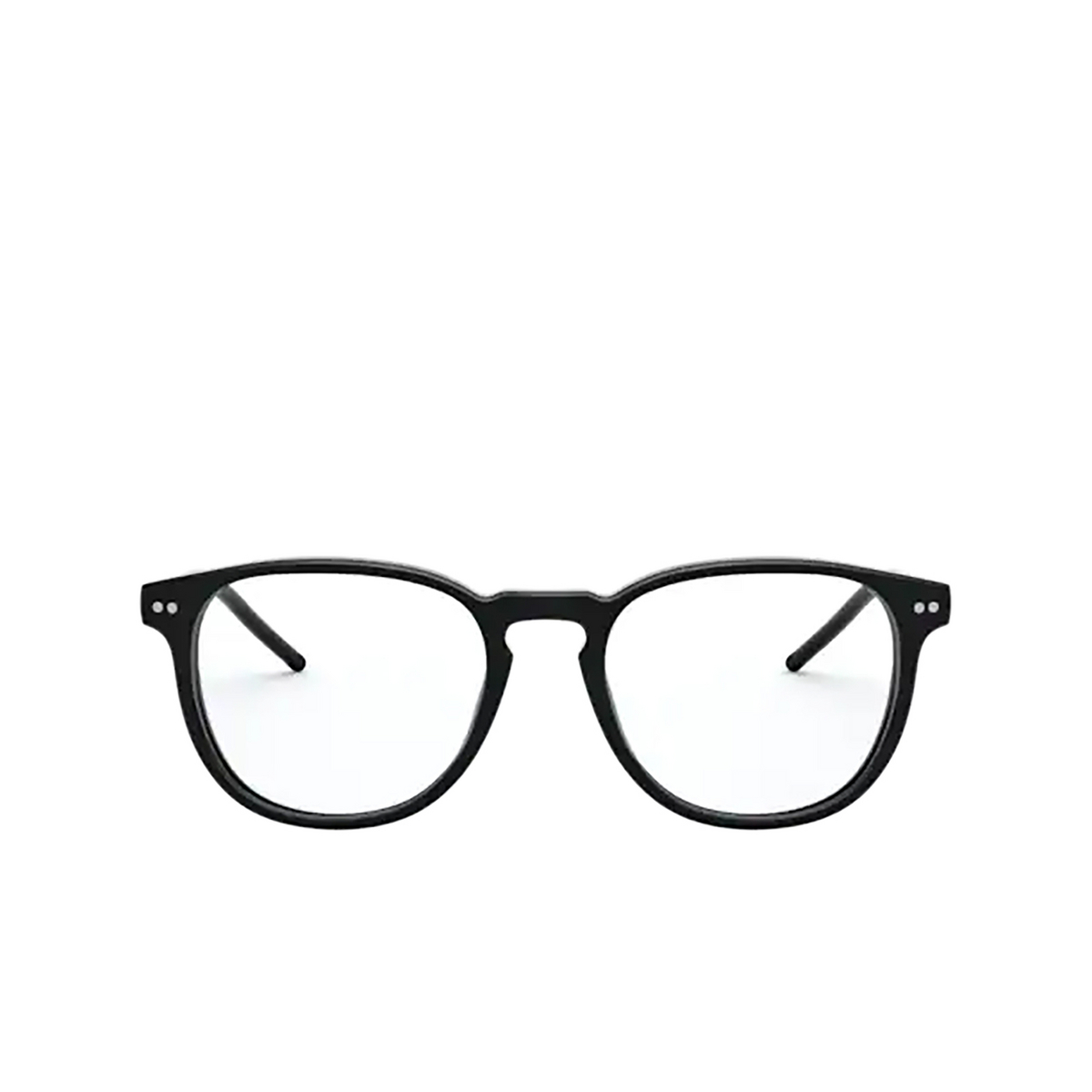 Polo Ralph Lauren® Square Eyeglasses: PH2225 color Shiny Black 5001 - front view.