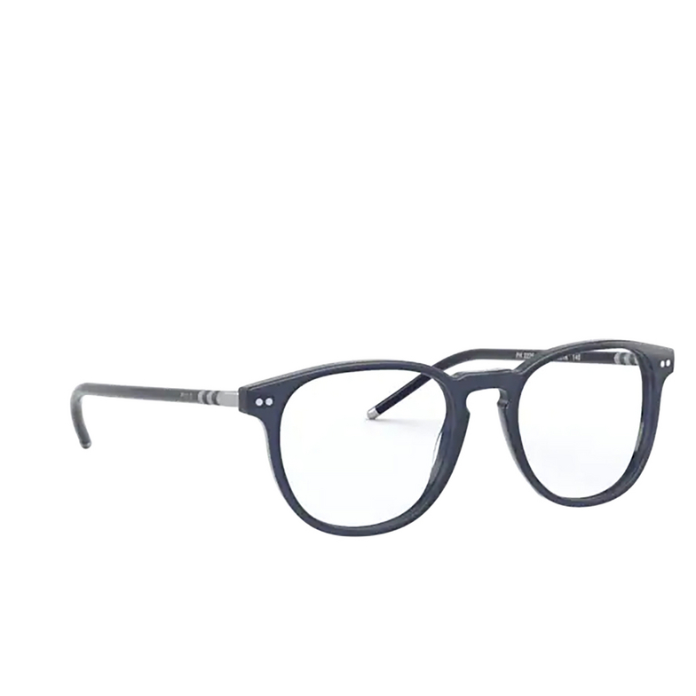 Polo Ralph Lauren PH2225 Eyeglasses 5866 transparent blue - 2/3