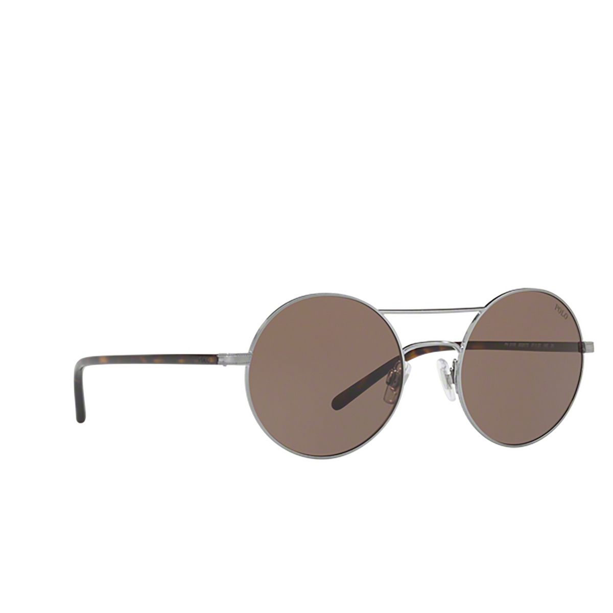 Polo Ralph Lauren® Round Sunglasses: PH3108 color 932873 - three-quarters view.