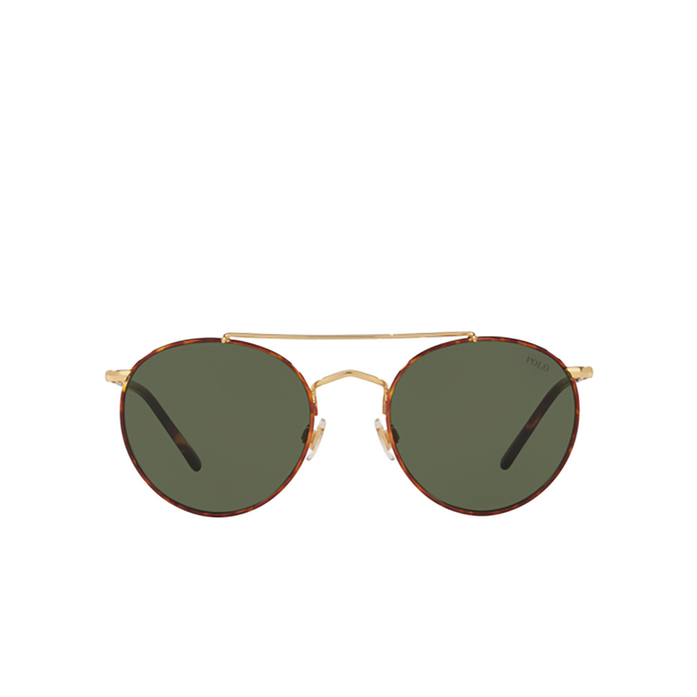 Polo Ralph Lauren PH3114 Sunglasses 938471 havana on shiny gold - 1/3