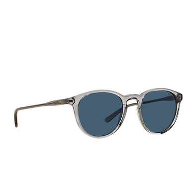 Polo Ralph Lauren PH4110 Sunglasses 541380 shiny semi-transparent grey - three-quarters view