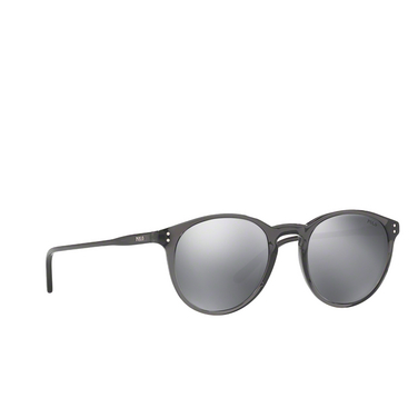 Polo Ralph Lauren PH4110 Sunglasses 55366G shiny black crystal - three-quarters view