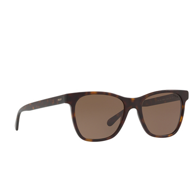 Gafas de sol Polo Ralph Lauren PH4128 560273 shiny vintage dark havana - Vista tres cuartos