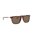 Polo Ralph Lauren PH4168 Sunglasses 500773 shiny striped havana - product thumbnail 2/3