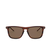 Polo Ralph Lauren PH4168 Sunglasses 500773 shiny striped havana - product thumbnail 1/3