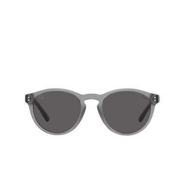 Gafas de sol Polo Ralph Lauren PH4172 595387 matte transparent dark grey - Vista delantera