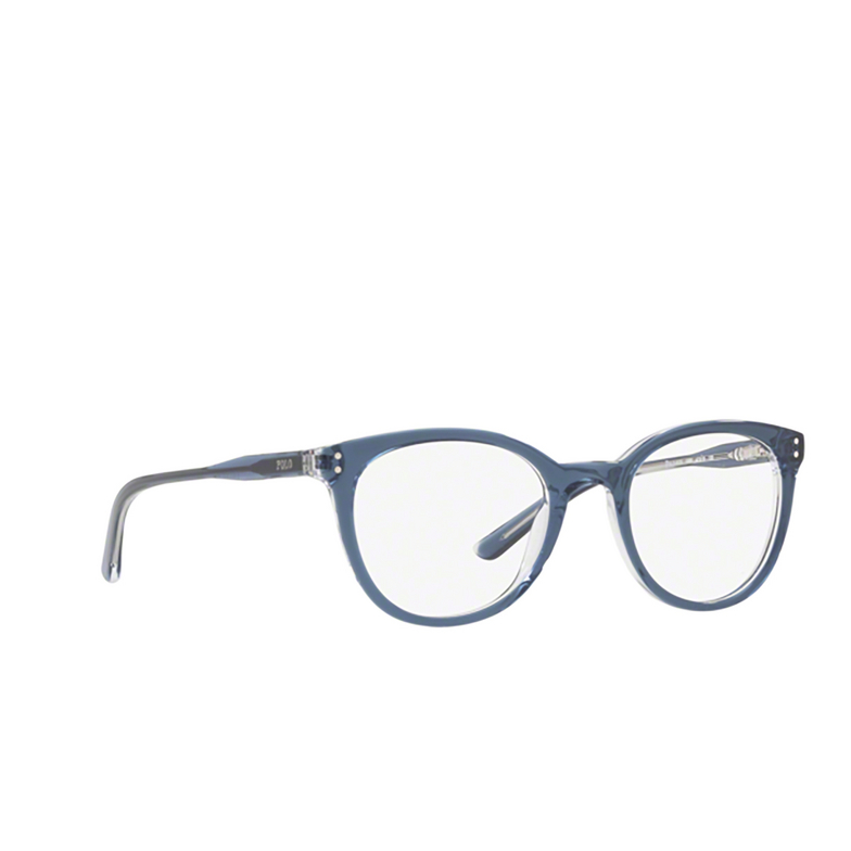 Polo Ralph Lauren PP8529 Eyeglasses 1666 shiny navy crystal - 2/3