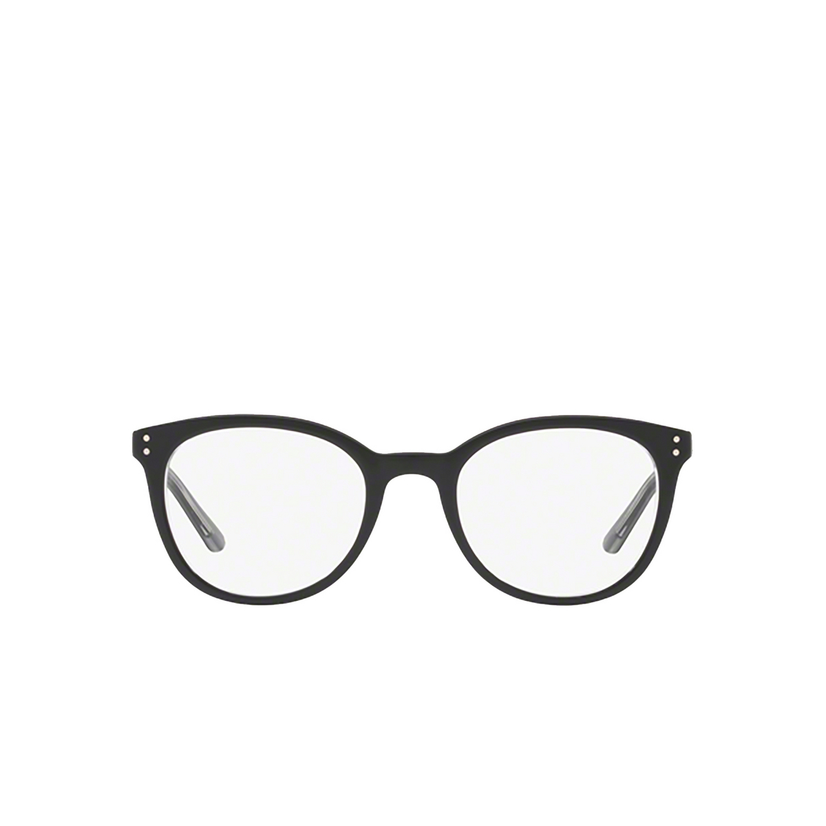 Polo Ralph Lauren PP8529 Eyeglasses 3163 SHINY BLACK ON CRYSTAL - front view
