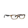 Prada CATWALK Eyeglasses 2AU1O1 havana - product thumbnail 2/4