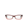 Prada CATWALK Eyeglasses MAX1O1 bordeaux gradient red - product thumbnail 1/4