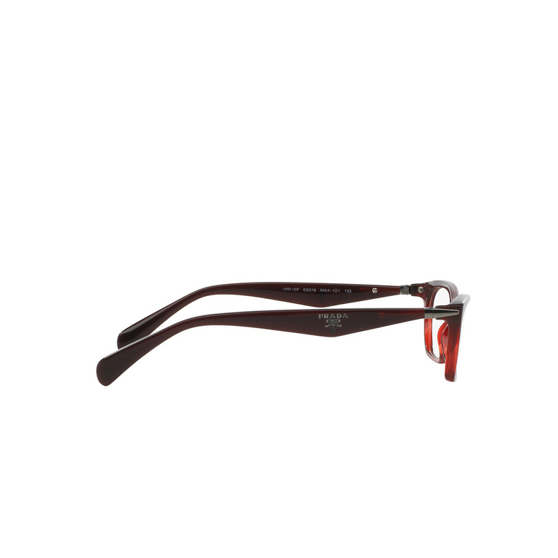 Prada CATWALK Korrektionsbrillen MAX1O1 bordeaux gradient red - 3/4