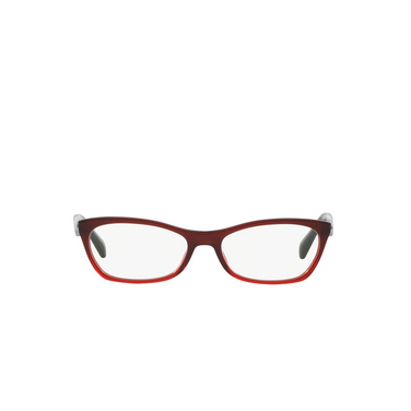 Gafas graduadas Prada CATWALK MAX1O1 bordeaux gradient red - Vista delantera