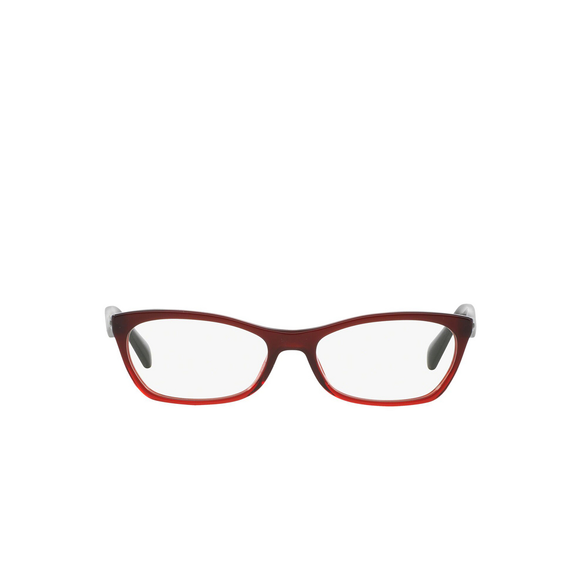 Prada CATWALK Eyeglasses MAX1O1 Bordeaux Gradient Red - front view