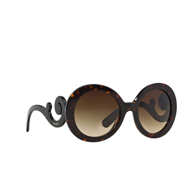 Prada CATWALK Sunglasses 2AU6S1 havana - three-quarters view