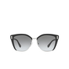 Prada PR 56TS Sunglasses 1AB0A7 black / silver - product thumbnail 1/4