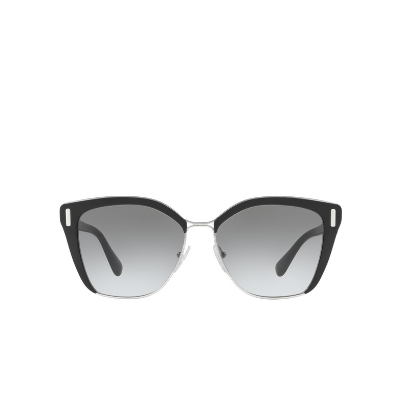 Prada PR 56TS Sunglasses 1AB0A7 black / silver - 1/4