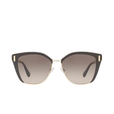 Prada PR 56TS Sunglasses DHO3D0 brown / pale gold - front view