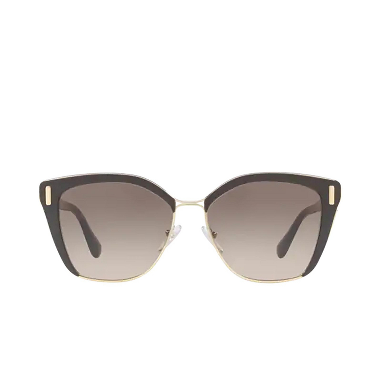 Prada PR 56TS Sunglasses DHO3D0 brown / pale gold - 1/4