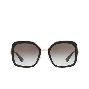 Prada PR 57US Sunglasses 1AB0A7 black - front view