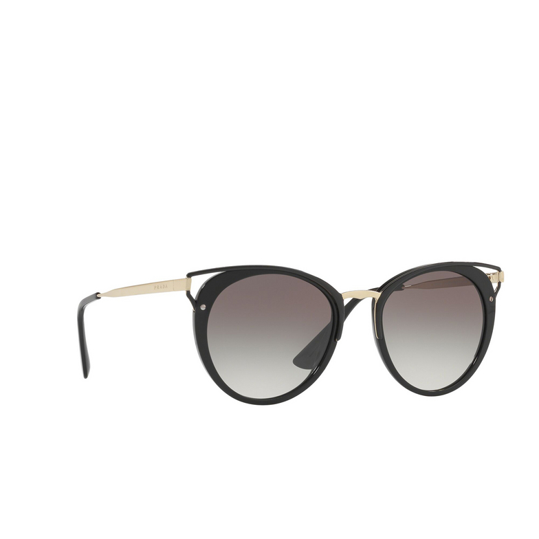 Prada PR 66TS Sunglasses 1AB0A7 black - 2/4