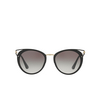 Prada PR 66TS Sunglasses 1AB0A7 black - product thumbnail 1/4