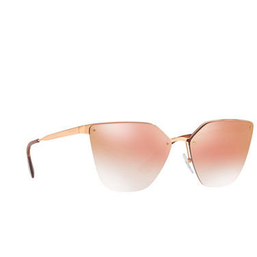Prada PR 68TS Sonnenbrillen SVFAD2 pink gold - Dreiviertelansicht