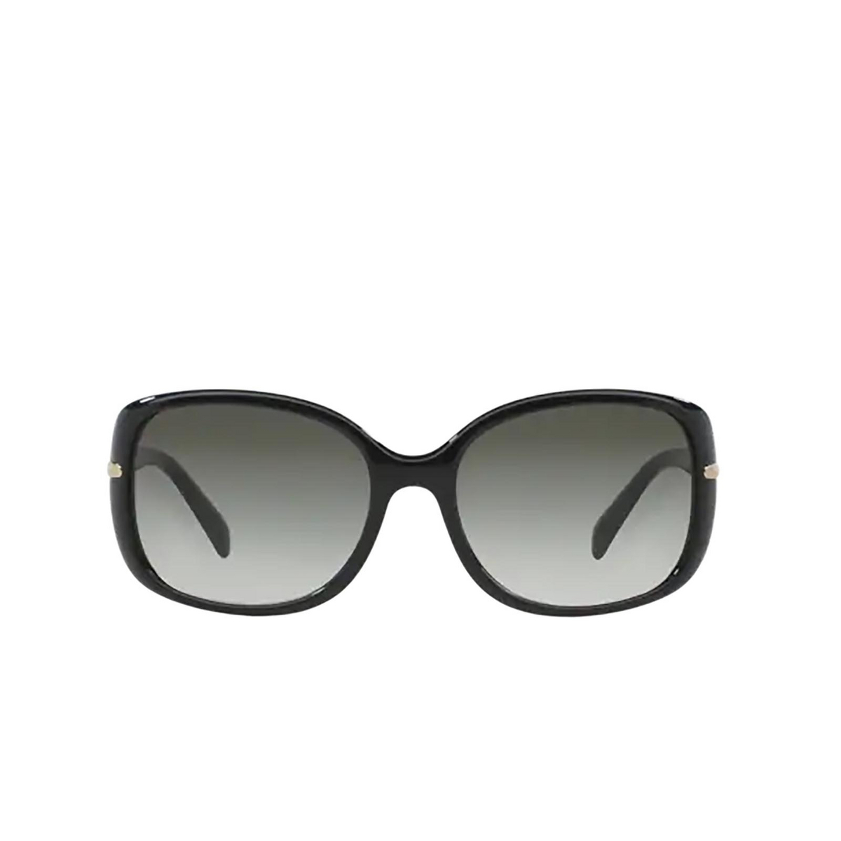 Prada PR 08OS Sunglasses 1AB0A7 Black - front view