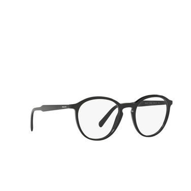 Prada CONCEPTUAL Eyeglasses 1AB1O1 black - three-quarters view