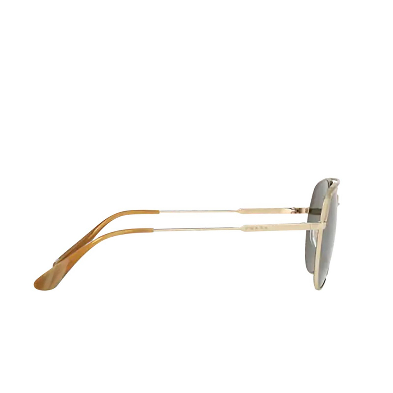 Prada PR 55US Sunglasses ZVN198 pale gold - 3/4