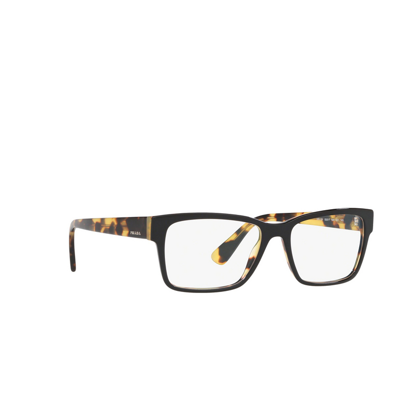 Prada HERITAGE Eyeglasses NAI1O1 top black / medium havana - 2/4