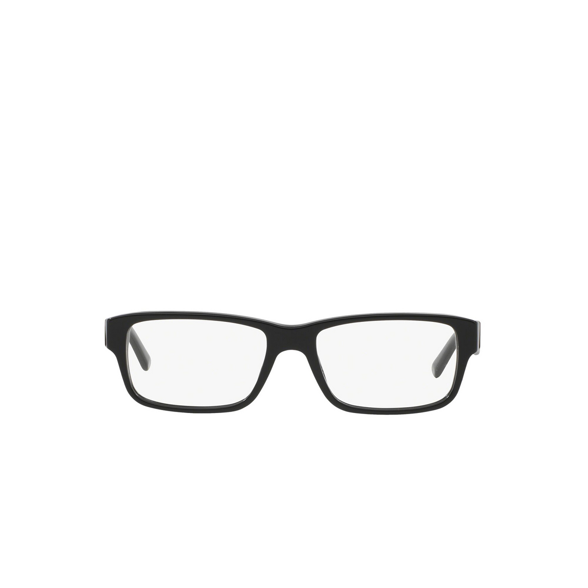 Prada HERITAGE Eyeglasses 1AB1O1 Gloss Black - front view