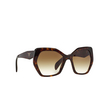 Prada HERITAGE Sunglasses 2AU4M0 havana - product thumbnail 2/4