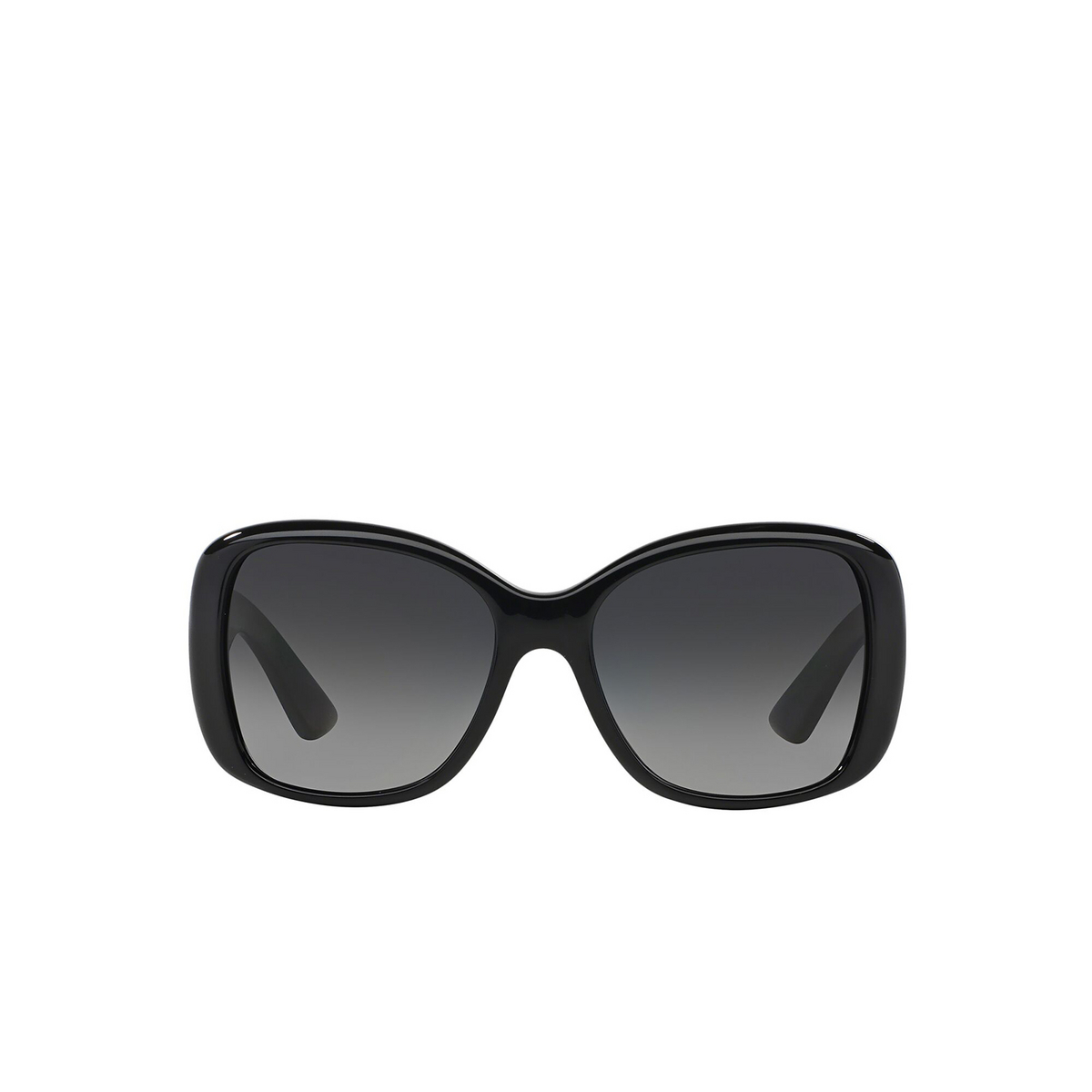 Prada® Square Sunglasses: Heritage PR 32PS color Black 1AB5W1 - front view.