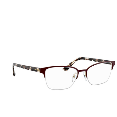 Prada PR 61XV Korrektionsbrillen 3311O1 top brown / rose gold - Dreiviertelansicht