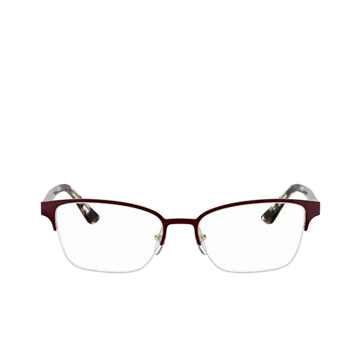 Prada PR 61XV Eyeglasses 3311O1 Top Brown / Rose Gold - front view