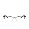 Prada PR 61XV Eyeglasses AAV1O1 top black / pale gold - product thumbnail 1/4