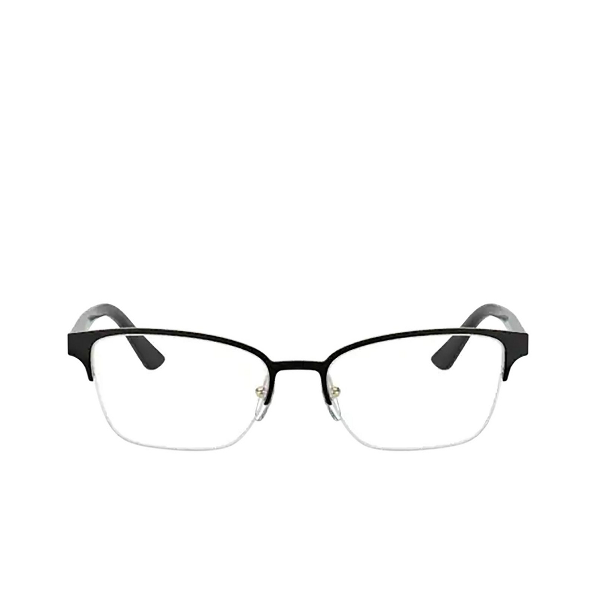 Prada PR 61XV Eyeglasses AAV1O1 Top Black / Pale Gold - 1/4